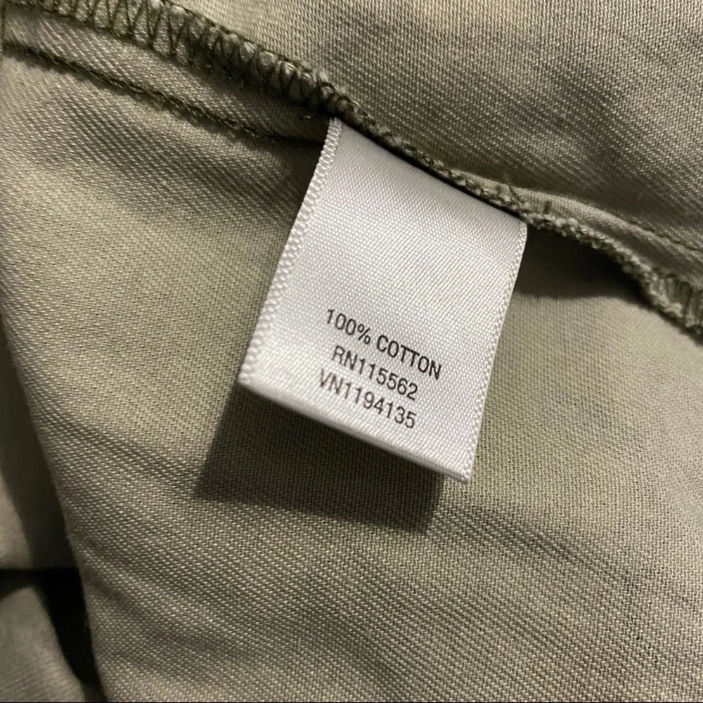 Disney D Signed Green Camo Beaded Aztec Button Up - Picture 6 of 6